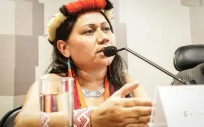 Governo Brasileiro veta participação da coordenadora da COIAB Nara Baré em reunião da OEA sobre povos indígenas e Covid-19