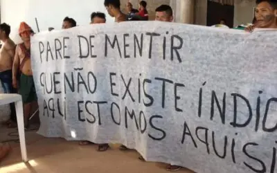 Carta do povo Munduruku contra os Portos no Tapajós