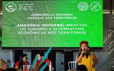 Lideranças indígenas da Amazônia se reúnem para debater impactos do garimpo e alternativas econômicas para o bem viver nos territórios