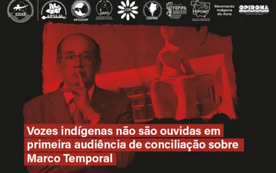 Vozes indígenas não são ouvidas em primeira audiência de conciliação sobre marco temporal