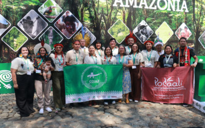 Delegação da Amazônia Brasileira participa da inauguração da Maloca Amazônica organizada pela OPIAC