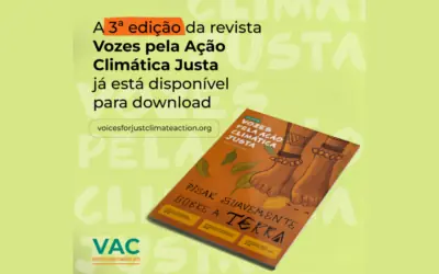Revista Vozes pela Ação Climática Justa chega à 3ª edição com artigos e histórias da Amazônia, do Brasil e do mundo