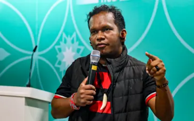 Liderança indígena do Pará debate juventude e resiliência climática na COP29