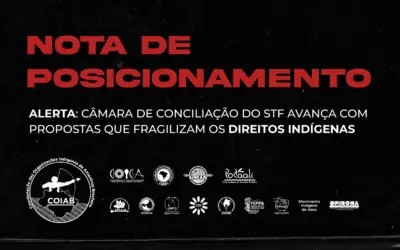 ALERTA: CÂMARA DE CONCILIAÇÃO DO STF AVANÇA COM PROPOSTAS QUE FRAGILIZAM OS DIREITOS INDÍGENAS