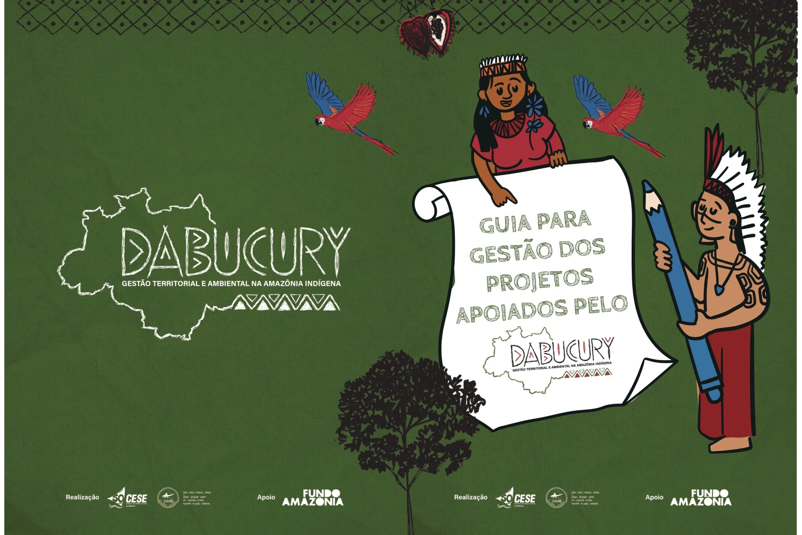 Capa_Guia para Gestão de Projetos Dabucury_Cese_Coiab_FAM_BNDES