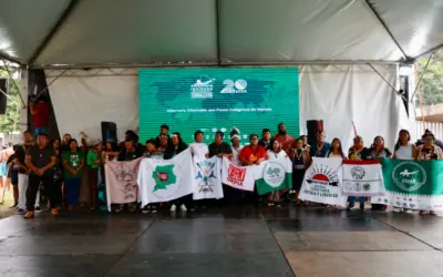 Maior mobilização indígena do Brasil começa com declaração entre povos da Amazônia, Pacífico e Austrália rumo à COP30