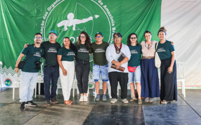 Conexão digital consciente e fortalecimento comunitário pautam roda de conversa promovida pela Coiab no ATL 2025