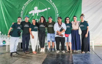 Conexão digital consciente e fortalecimento comunitário pautam roda de conversa promovida pela Coiab no ATL 2025