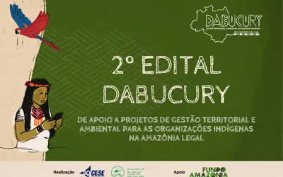 CESE e COIAB lançam 2º Edital para fortalecer a Gestão Territorial e Ambiental das Terras Indígenas da Amazônia Legal.