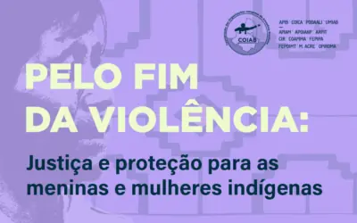 Pelo Fim da Violência: Justiça e Proteção para as Meninas e Mulheres Indígenas