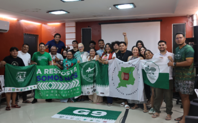 Comunicadores indígenas da Bacia Amazônica recebem formação para a COP30