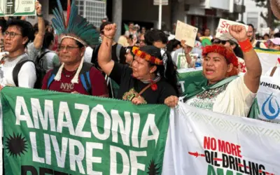 Amazônia indígena apresenta Mapa do Caminho para longe dos combustíveis fósseis em conferência na Colômbia 