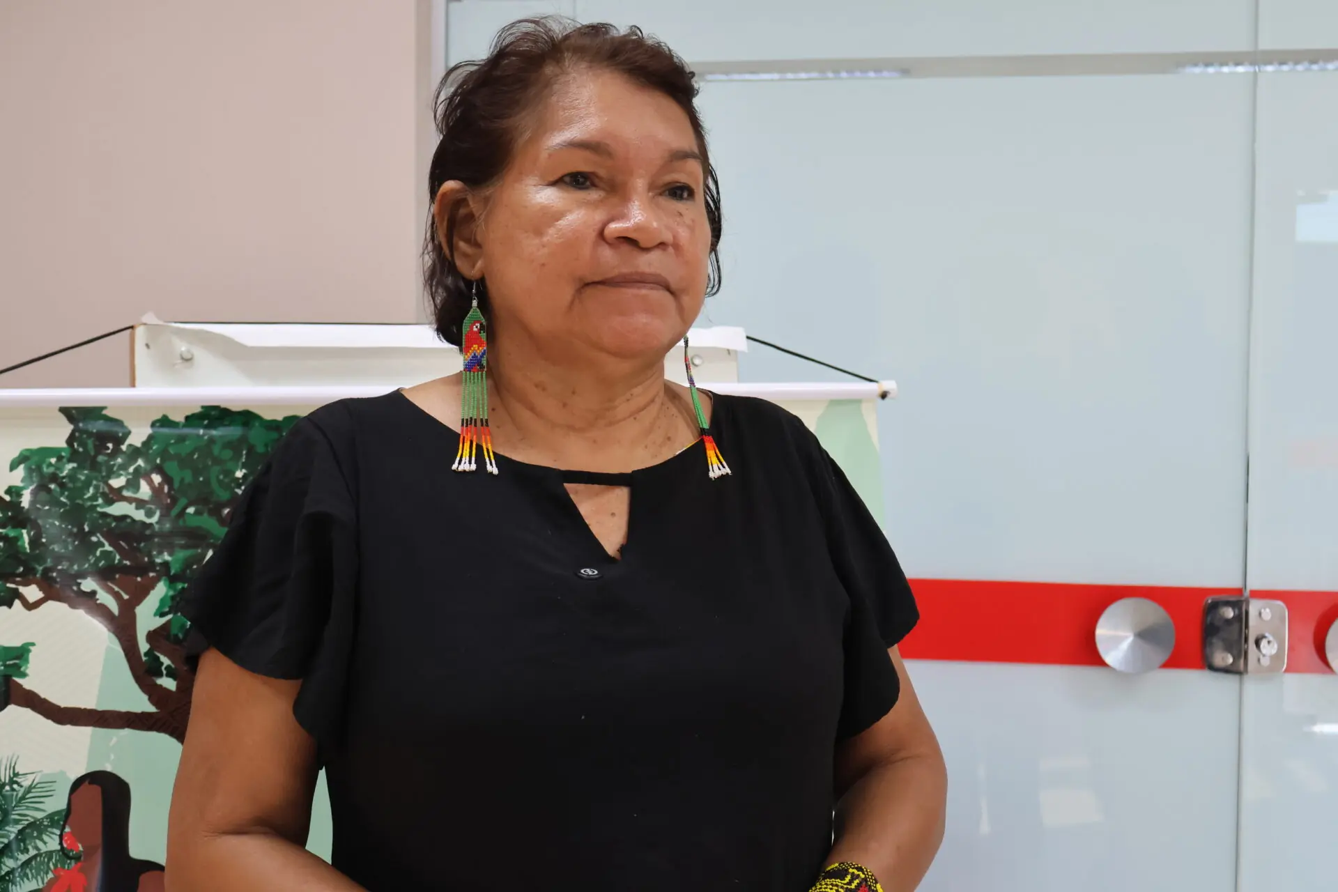Zenilda Kumaruara, aluna do curso Economias Indígenas – Construindo novos modelos de Desenvolvimento no século 21.